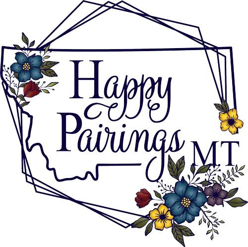 Logo of Happy Pairings MT, a mobile charcuterie cart event catering in Billings, Montana