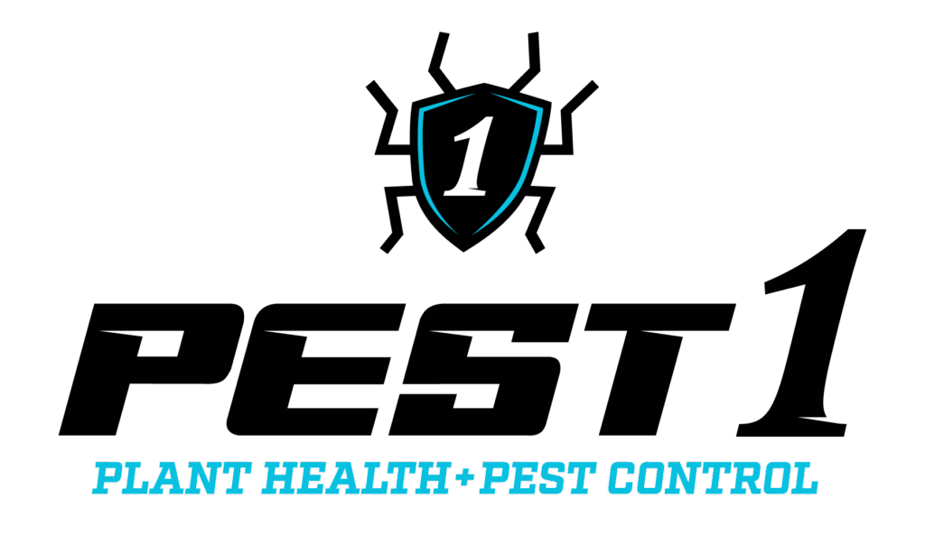 Logo of Pest 1, a plant health and pest control company in Bozeman, Montana
