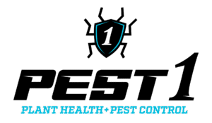 Logo of Pest 1, a plant health and pest control company in Bozeman, Montana