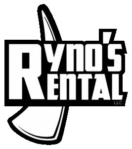 Logo of Ryno's Rental, an equipment rental company in Powell, Wyoming